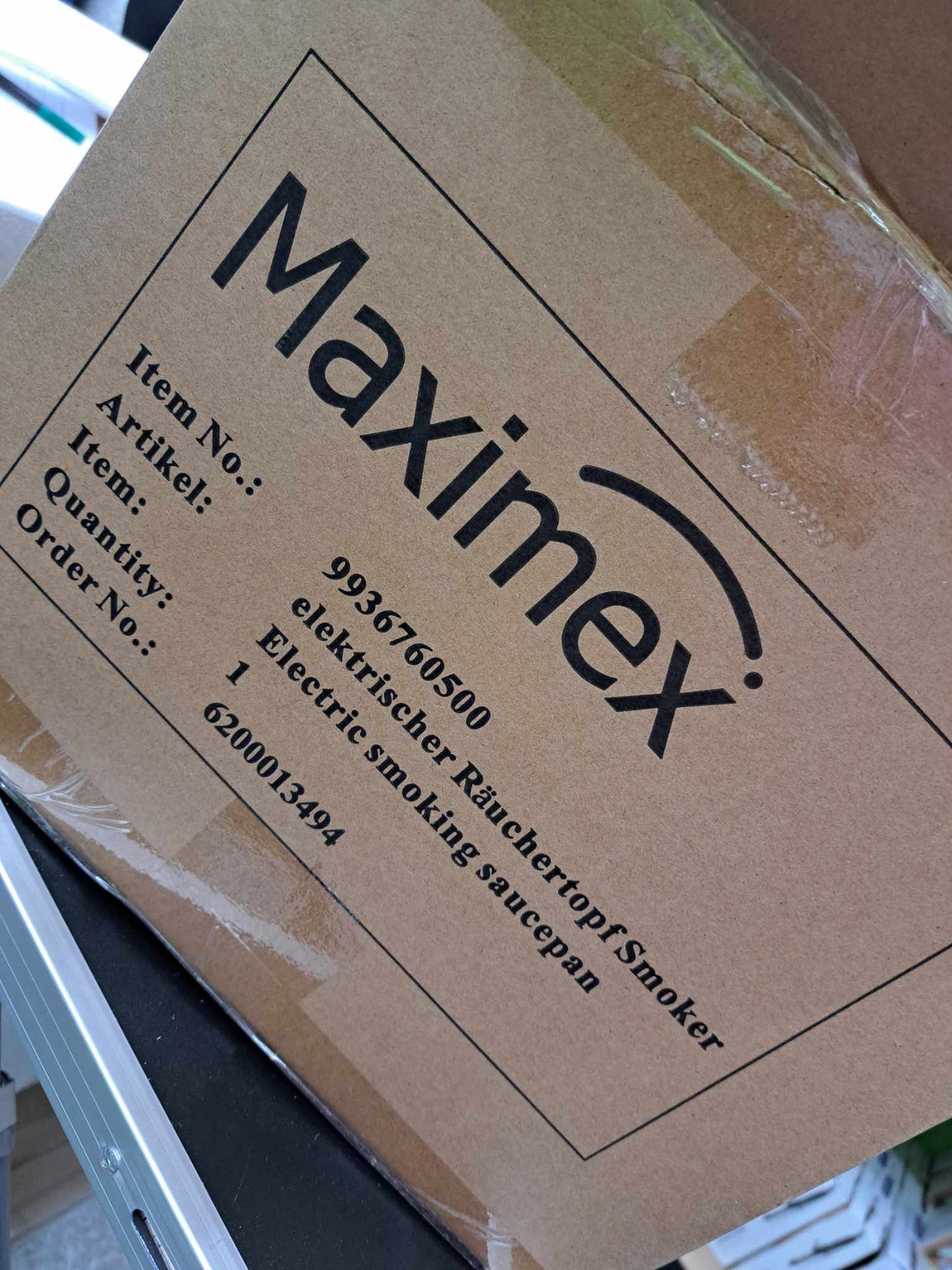 Maximex 9936760500 Elektromos füstölő fazék