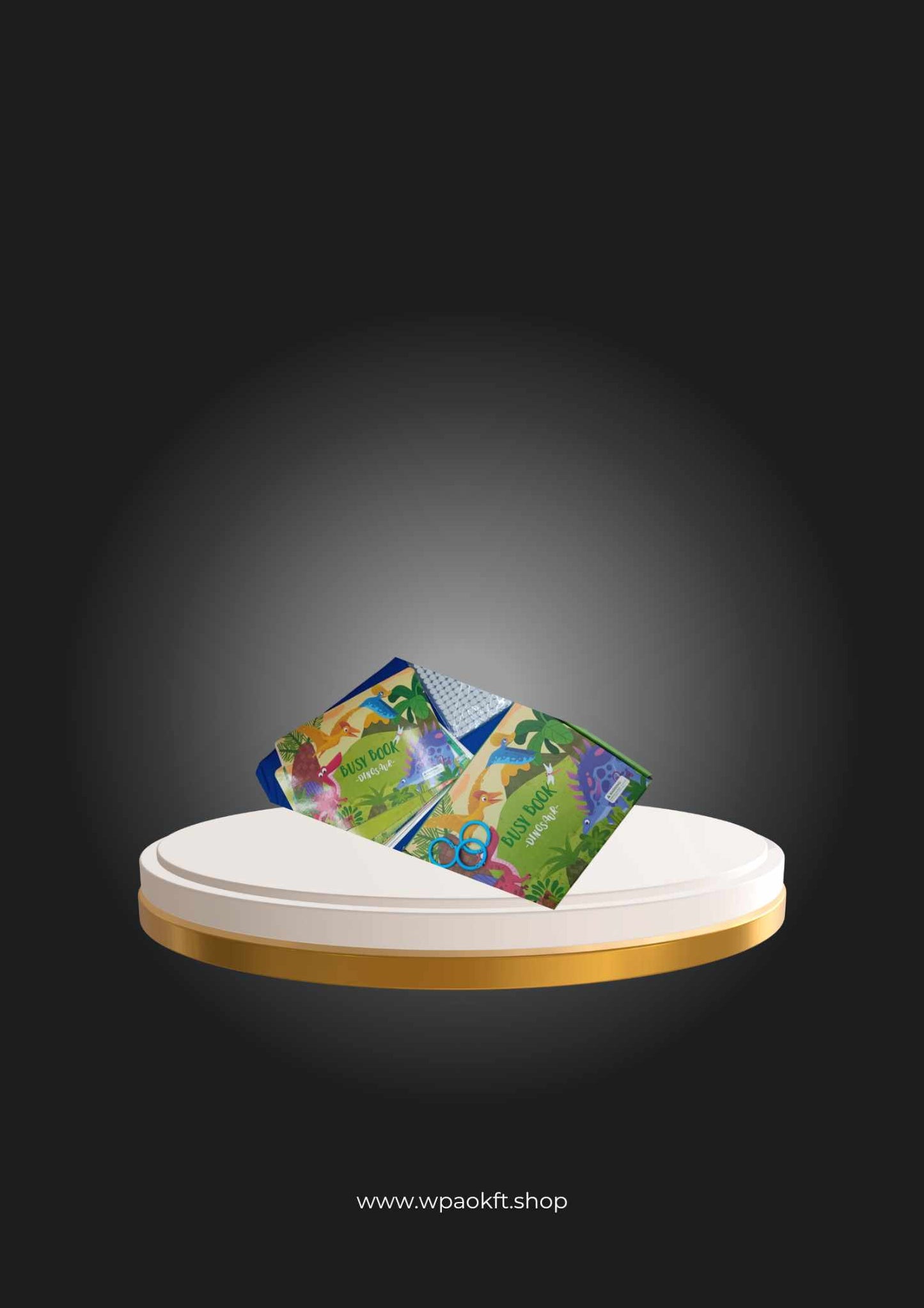 Csináld magad fejlesztő könyv-Dinók