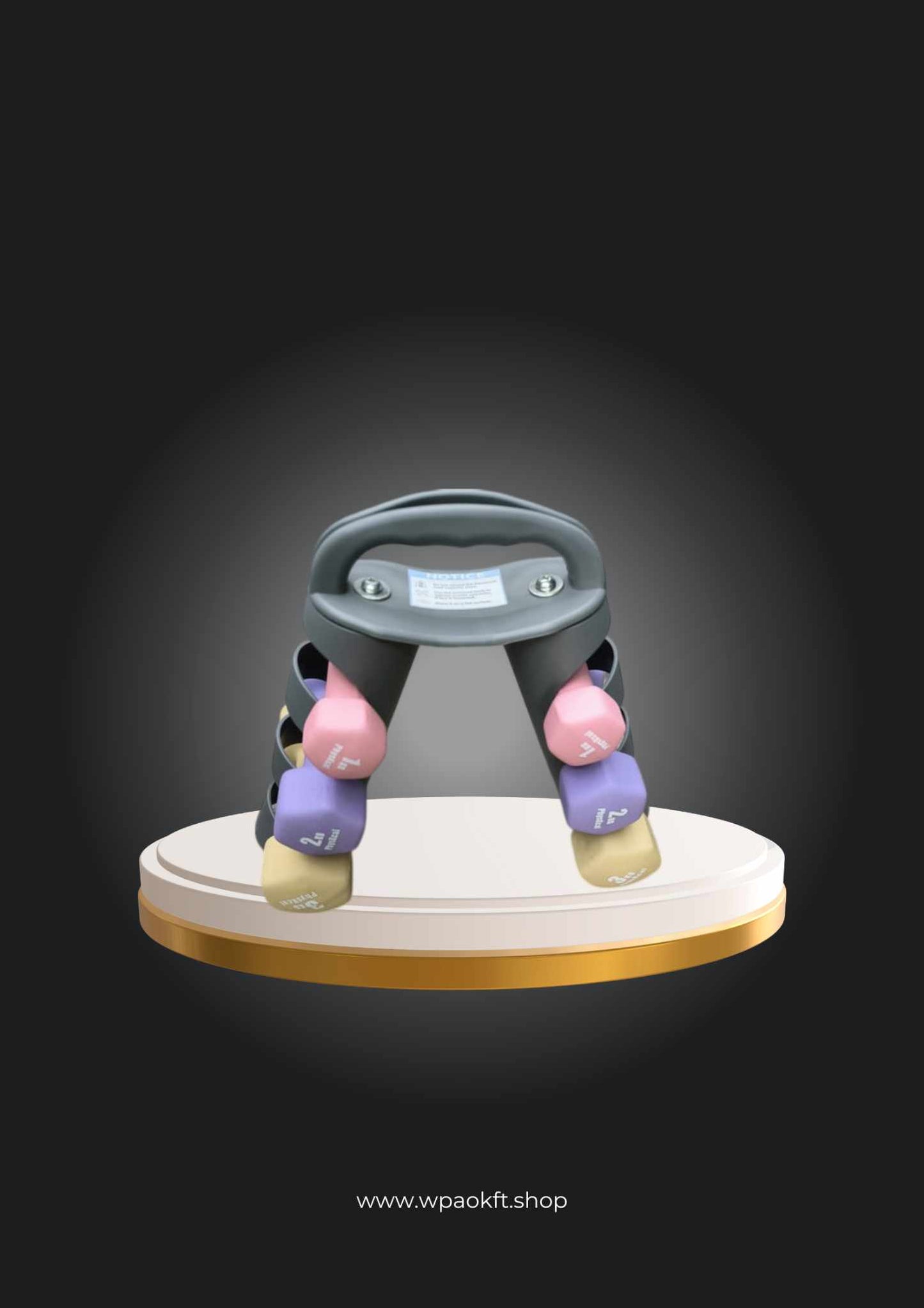 Neoprén súlyzó készlet 12kg