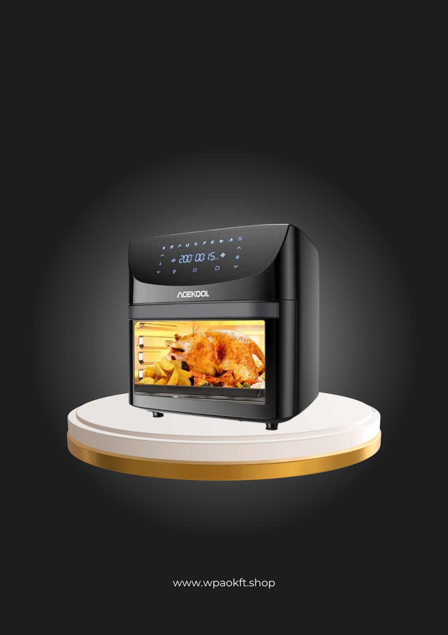 Forrólevegős olajsütő Acekool FT1 Air Fryer