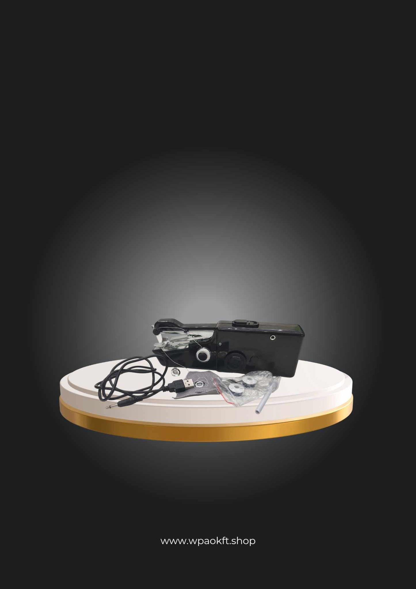 Akkumulátoros kézi varrógép