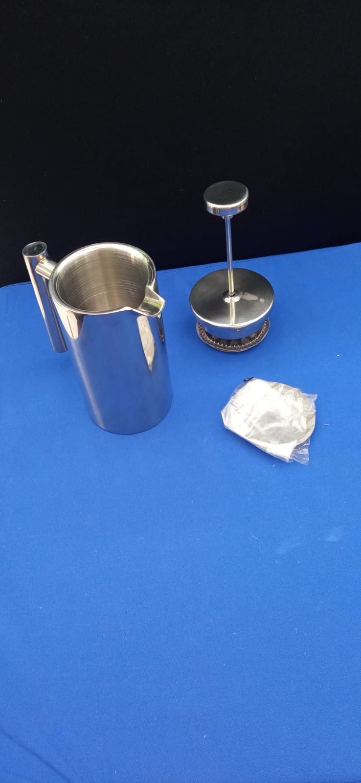 Miuly ct-0035 Francia presszó kávéfőző rozsdamentes acélból készült 350ML