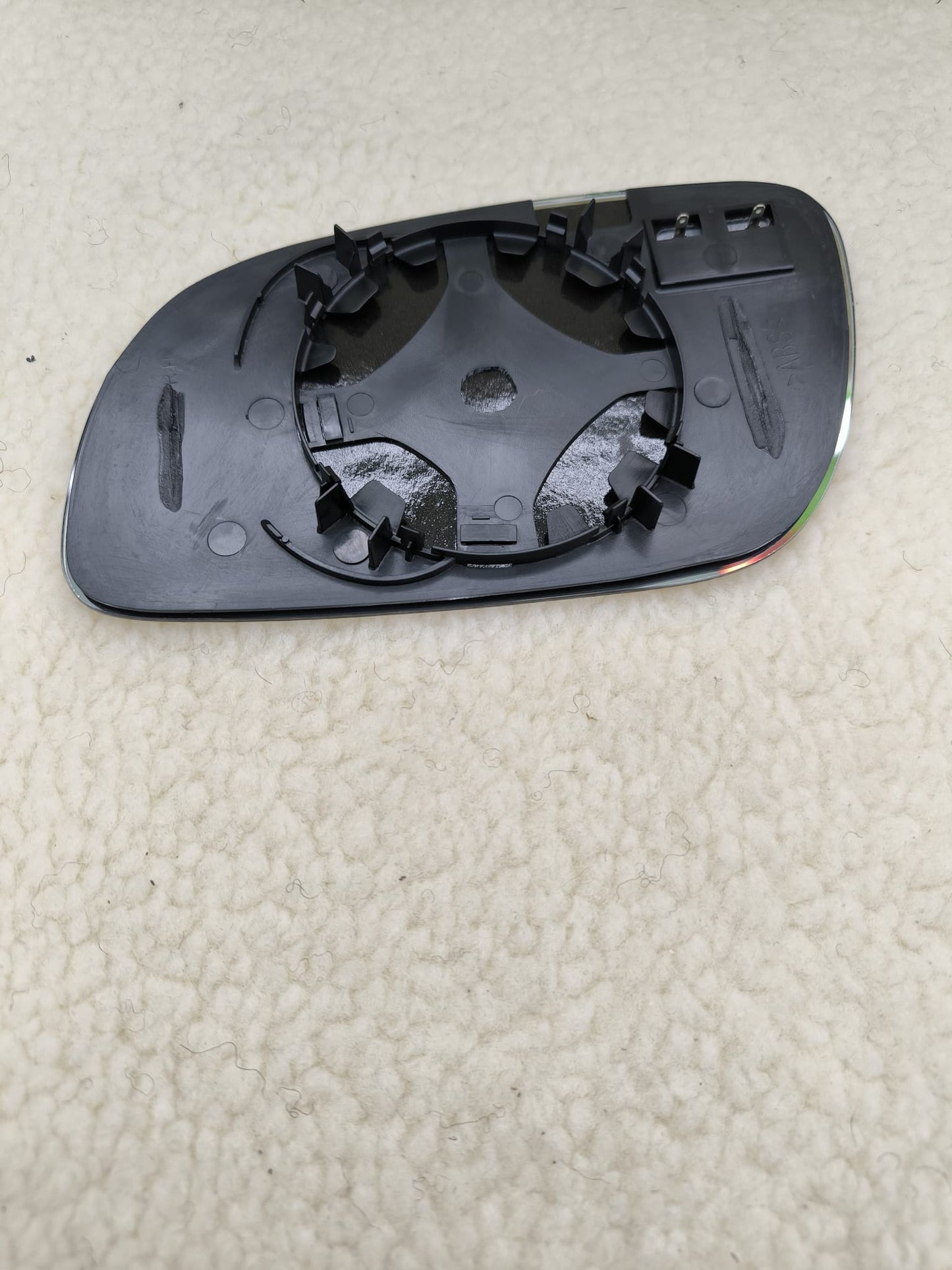 JMS0333-R Fűtött tükörüveg, külső tükörüveg hordozólemezzel Kompatibilis a VW Touran 2003-2009 modellel, csere a VW Caddy 2004-2015 modellhez (jobbra)