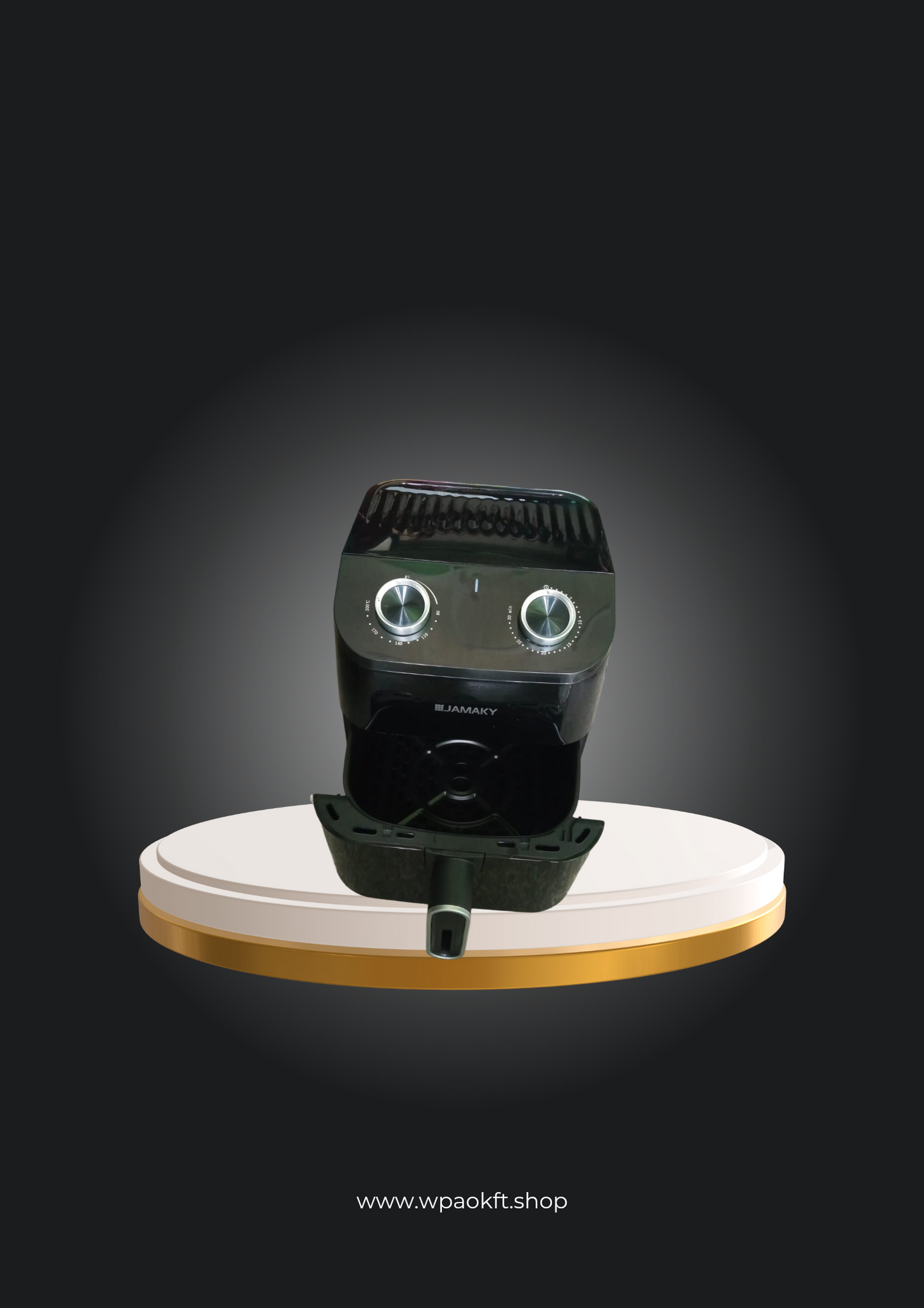 Forrólevegős sütő Jamaky JMK5004 5,5 l – Egészséges sütés olaj nélkül, nagy kapacitással