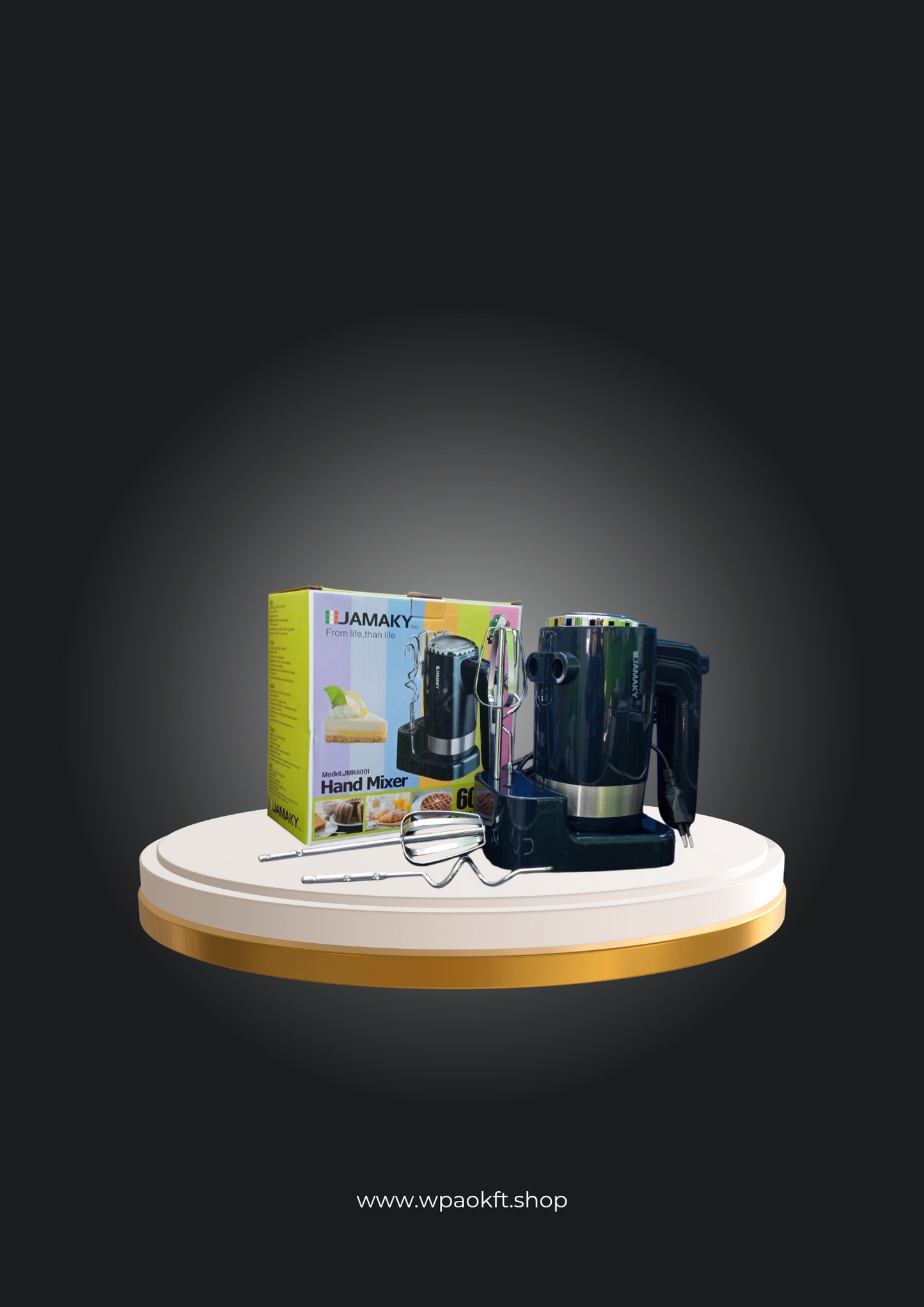 Kézi mixer Jamaky MK6001 600 W – Erőteljes és hatékony sütéshez és főzéshez