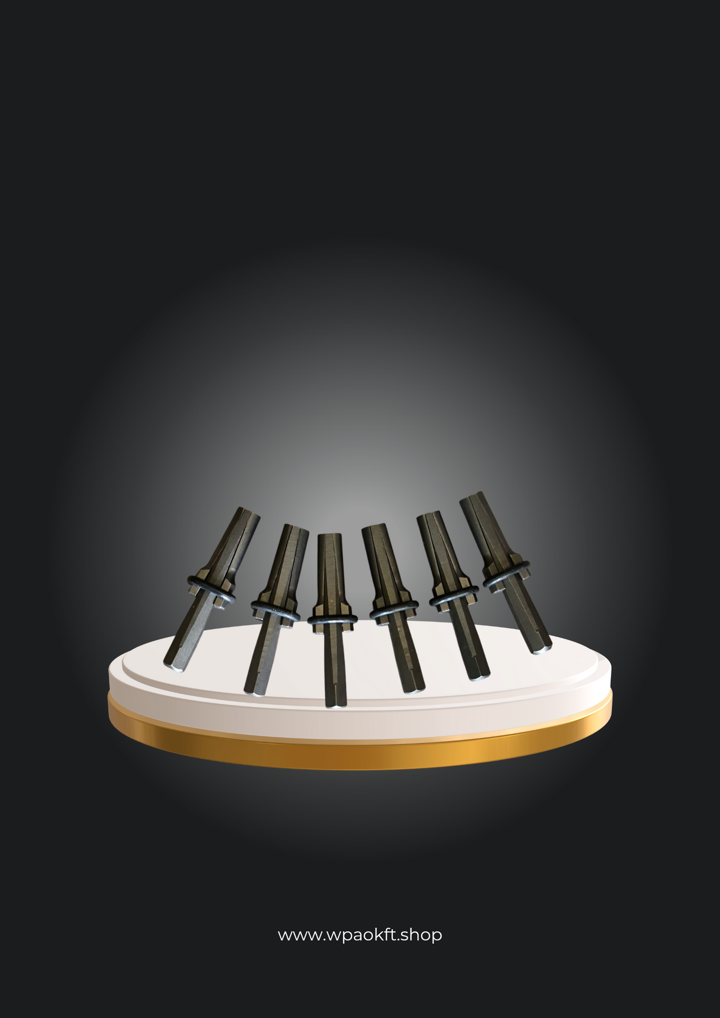 QWORK - Szerszámos/kezes hasító betonhoz, márványhoz, gránithoz, kőhöz, kőhöz; dugó, ék és rugós alátét; ipari minőség; 14 mm