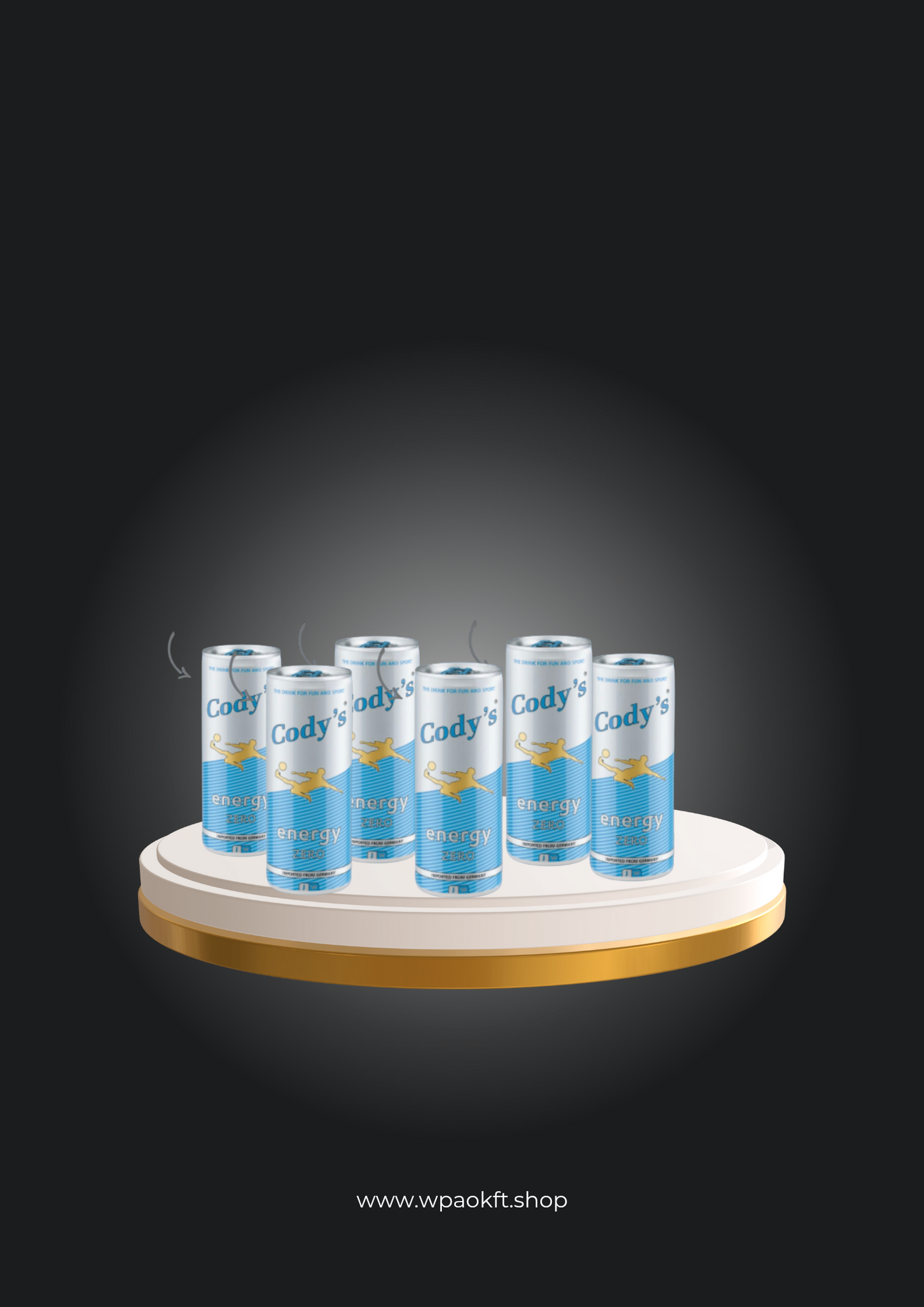 Cody's energy ZERO karton - 24 darab