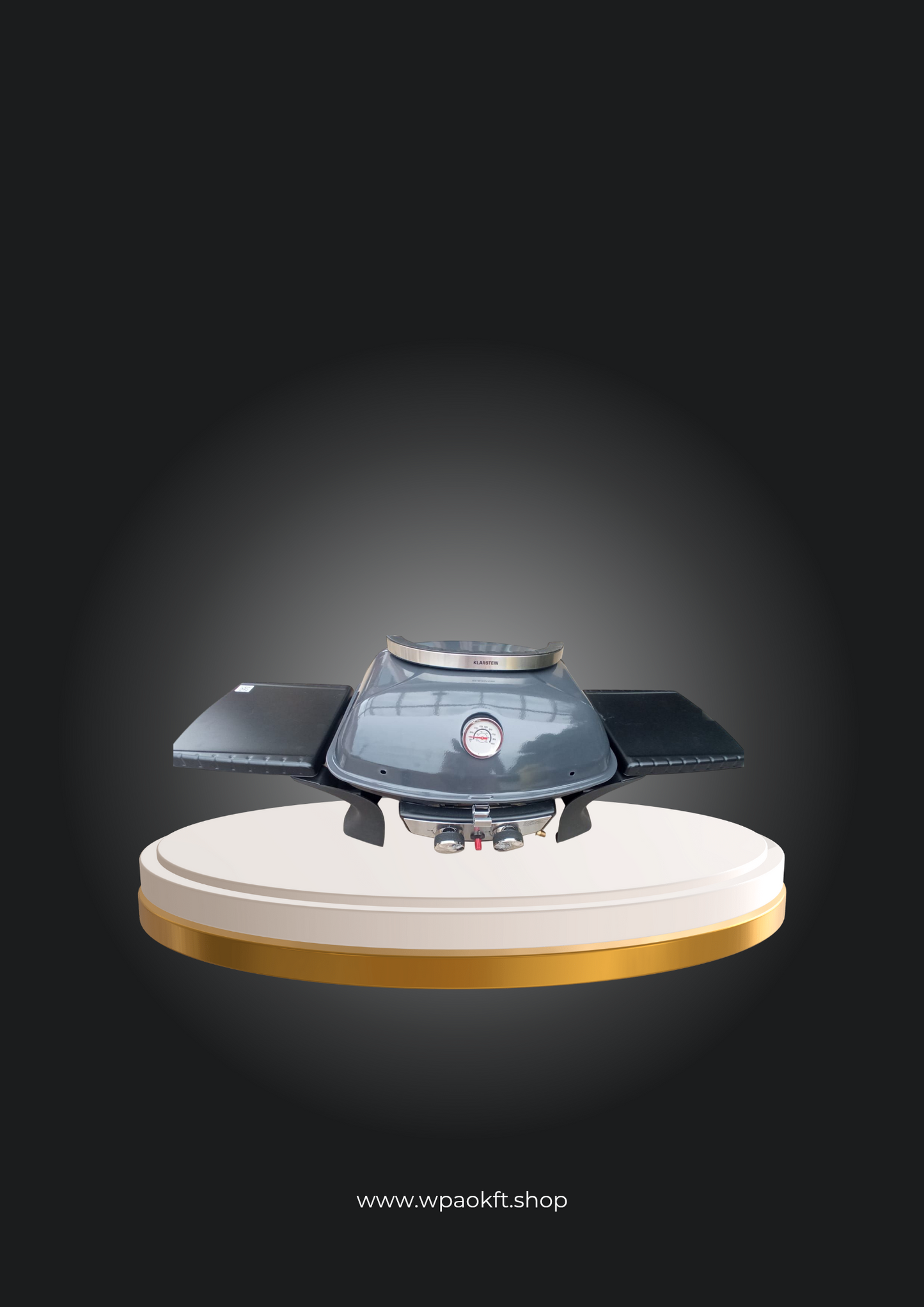 Klarstein Parforce Duo gázgrill + gáztömlő Termékkód: 60002430