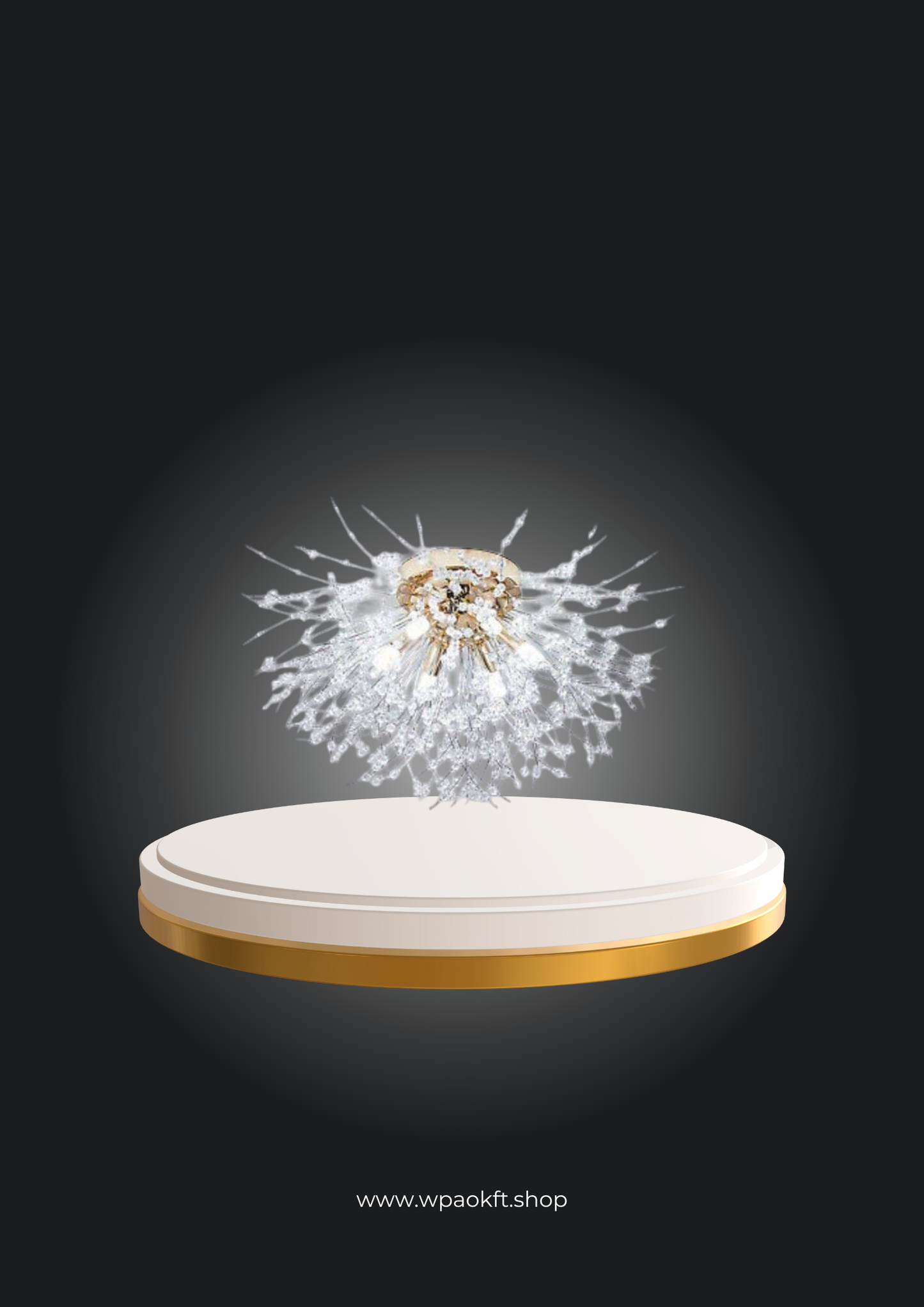 Kristály csillár - LED