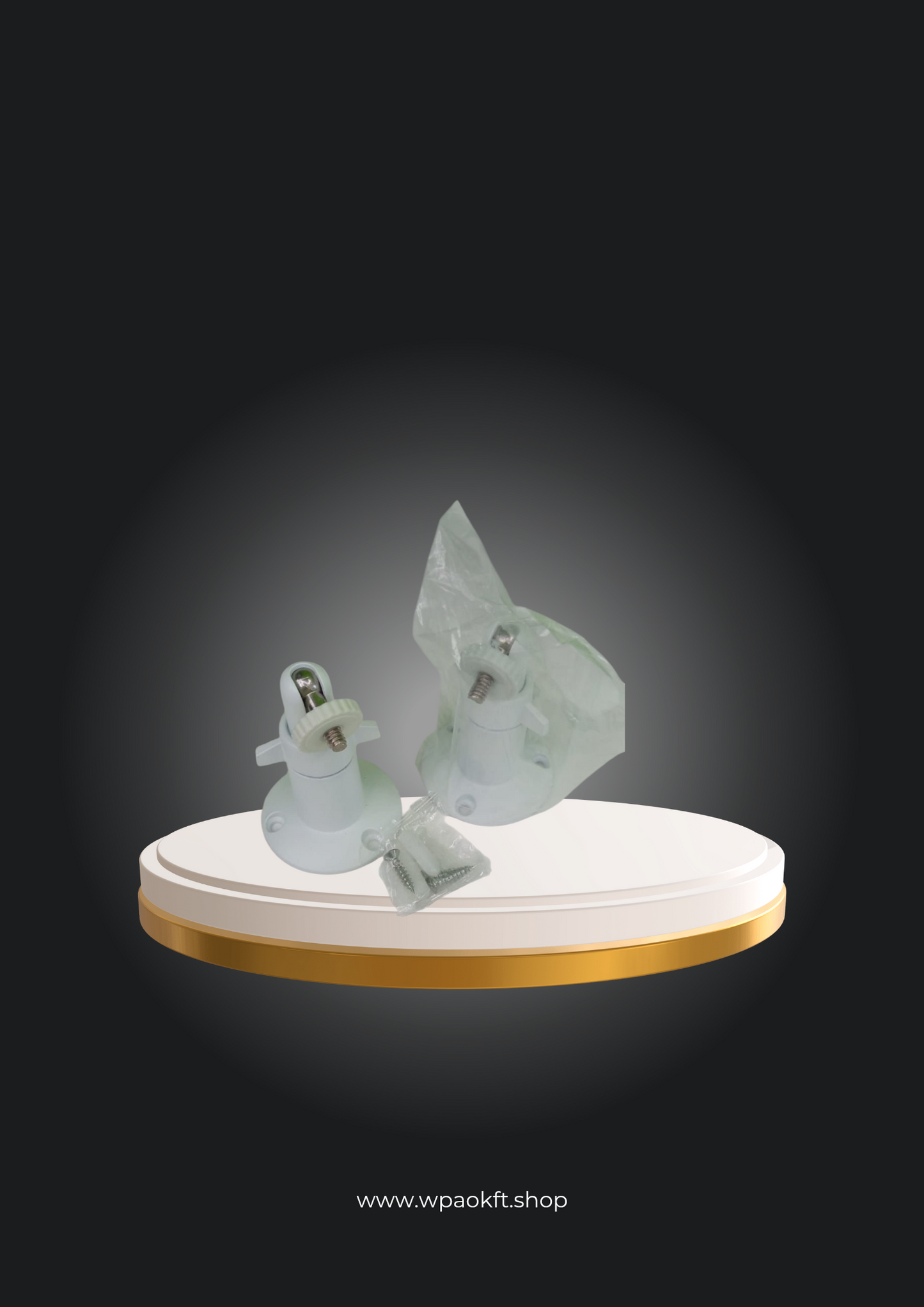 Wasserstein állítható fém tartó gyűrűs lámpához, kamerához, bel és kültére