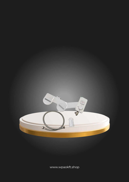 Szórófejes bidékiegészítő WC-ülőkéhez