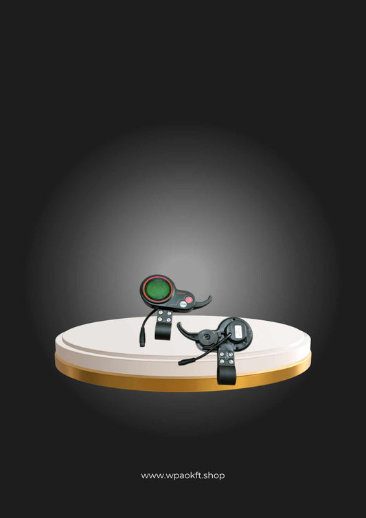 VOLOHAS elektromos robogó műszeres kijelző a KUGOO M4 / M4 Pro LED kijelzőhöz Gázszelep 48V TF-100 kijelző kommunikációs műszer módosítási tartozékok 10 hüvelykes KUGOO elektromos robogóhoz