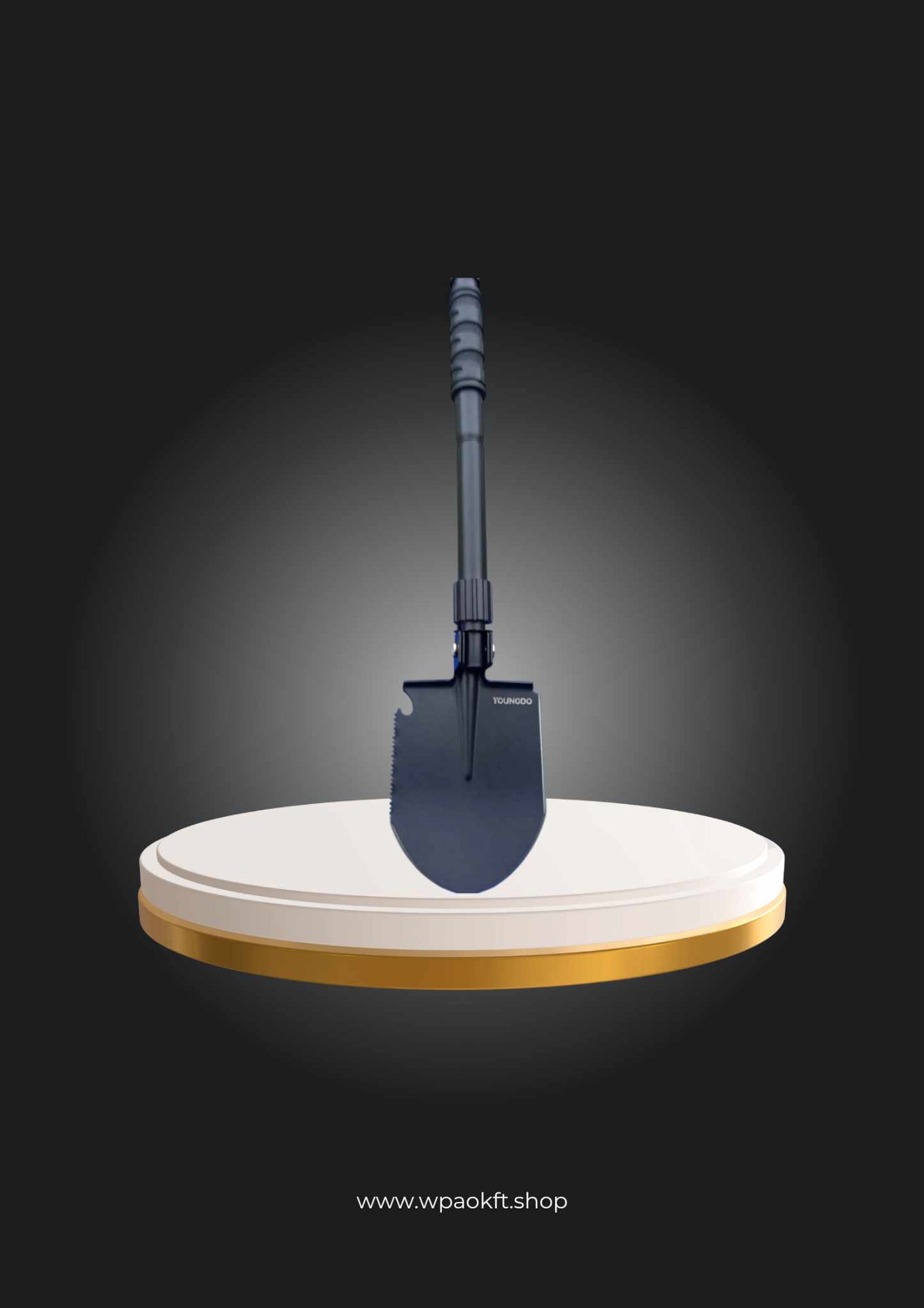 YOUNGDO összecsukható ásó 10 funkció, összecsukható ásó