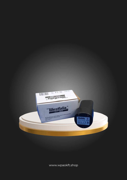 Westfalia csereakkumulátor vezeték nélküli fű- és bokorvágó ollóhoz 10,8 Volt Li-Ion Cikkszám: 939277