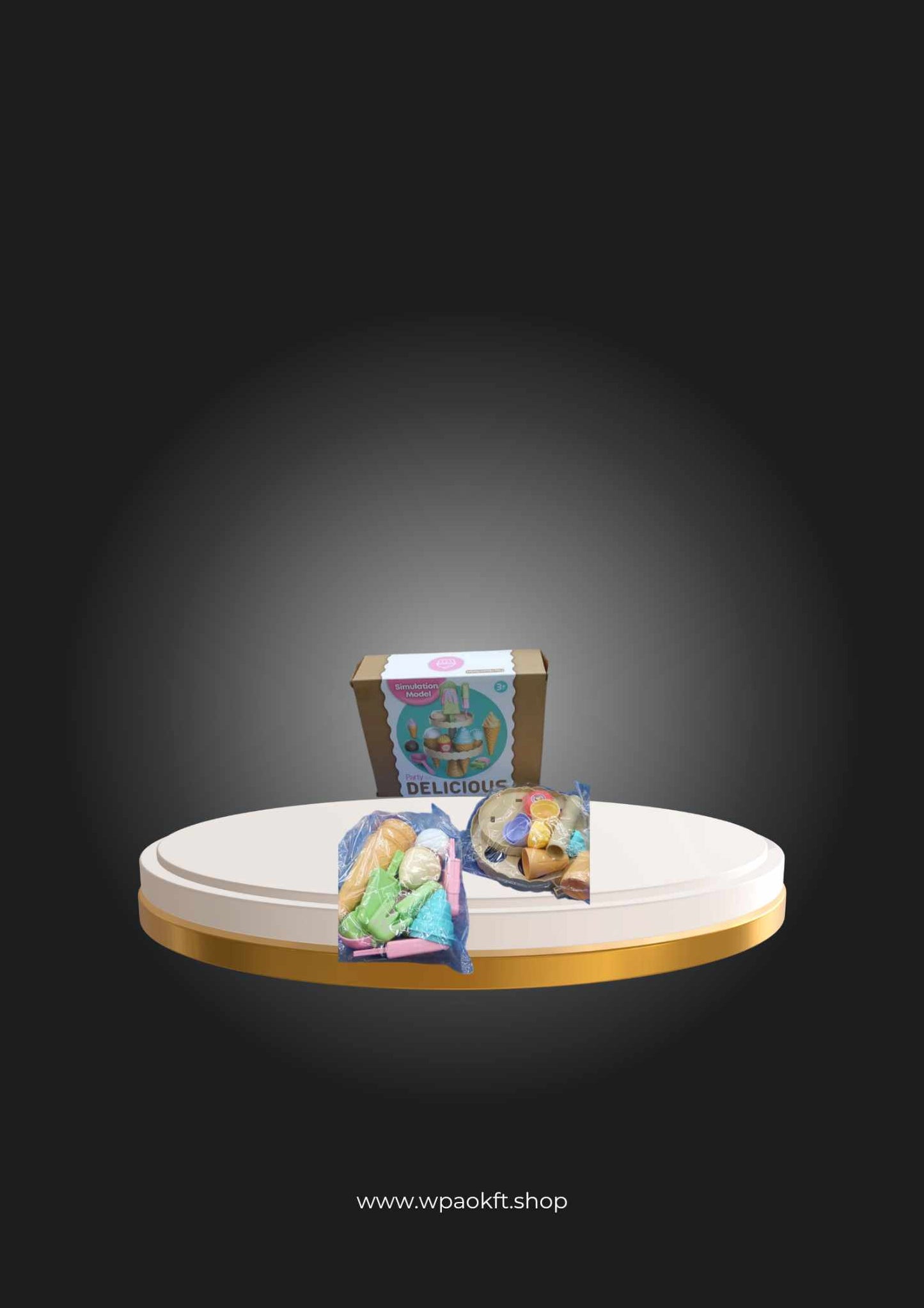 AOLEVA  jégkrém desszert készítő játékkészlet