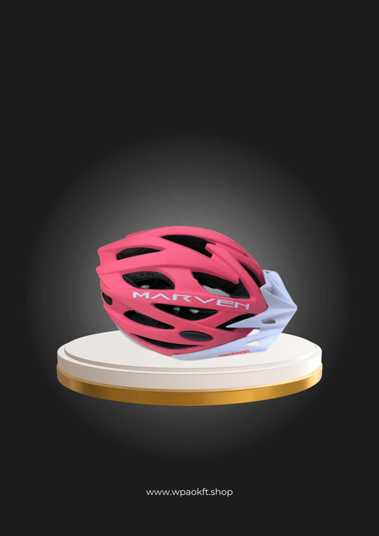 Kerékpáros bukósisak Meteor Marven CM1 M 55-58 cm női bukósisak rózsaszín