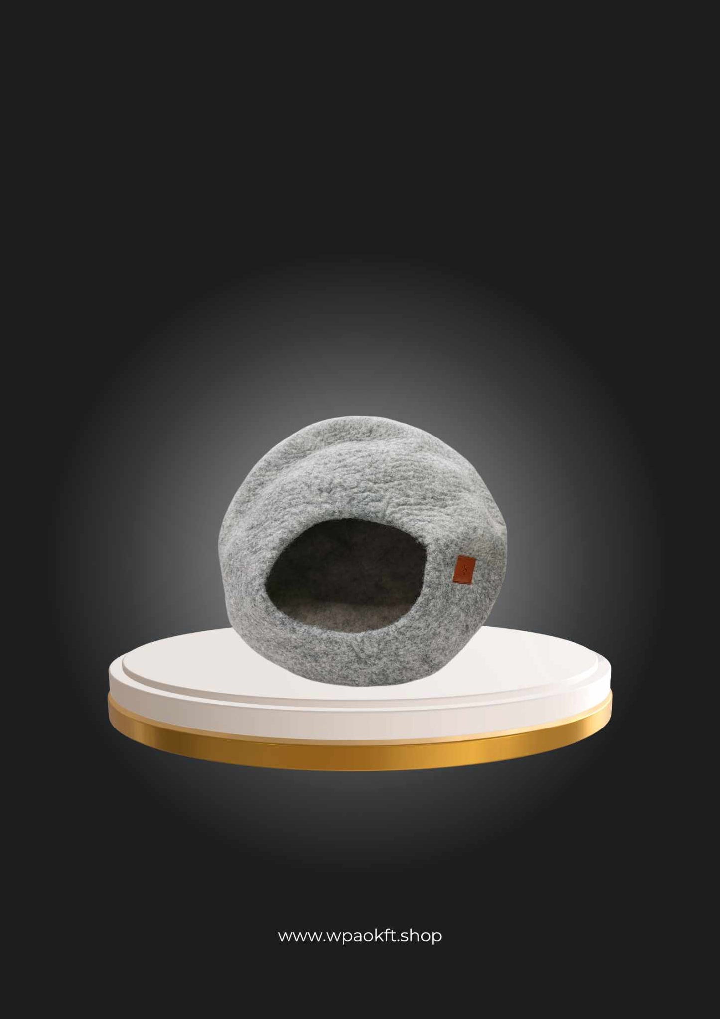 Pfotenolymp® Macskabarlang természetes birkagyapjúból