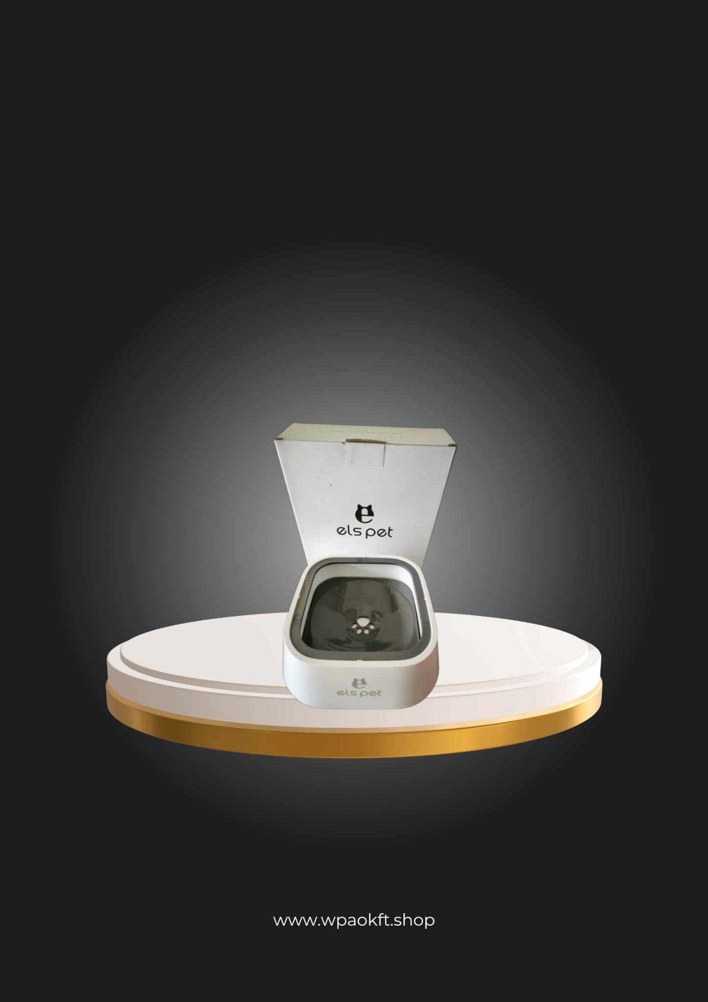 ELS PET kisállat víztál, csepegésmentes, kisállat vízadagoló 1 literes utazó víztál kutyáknak, macskáknak