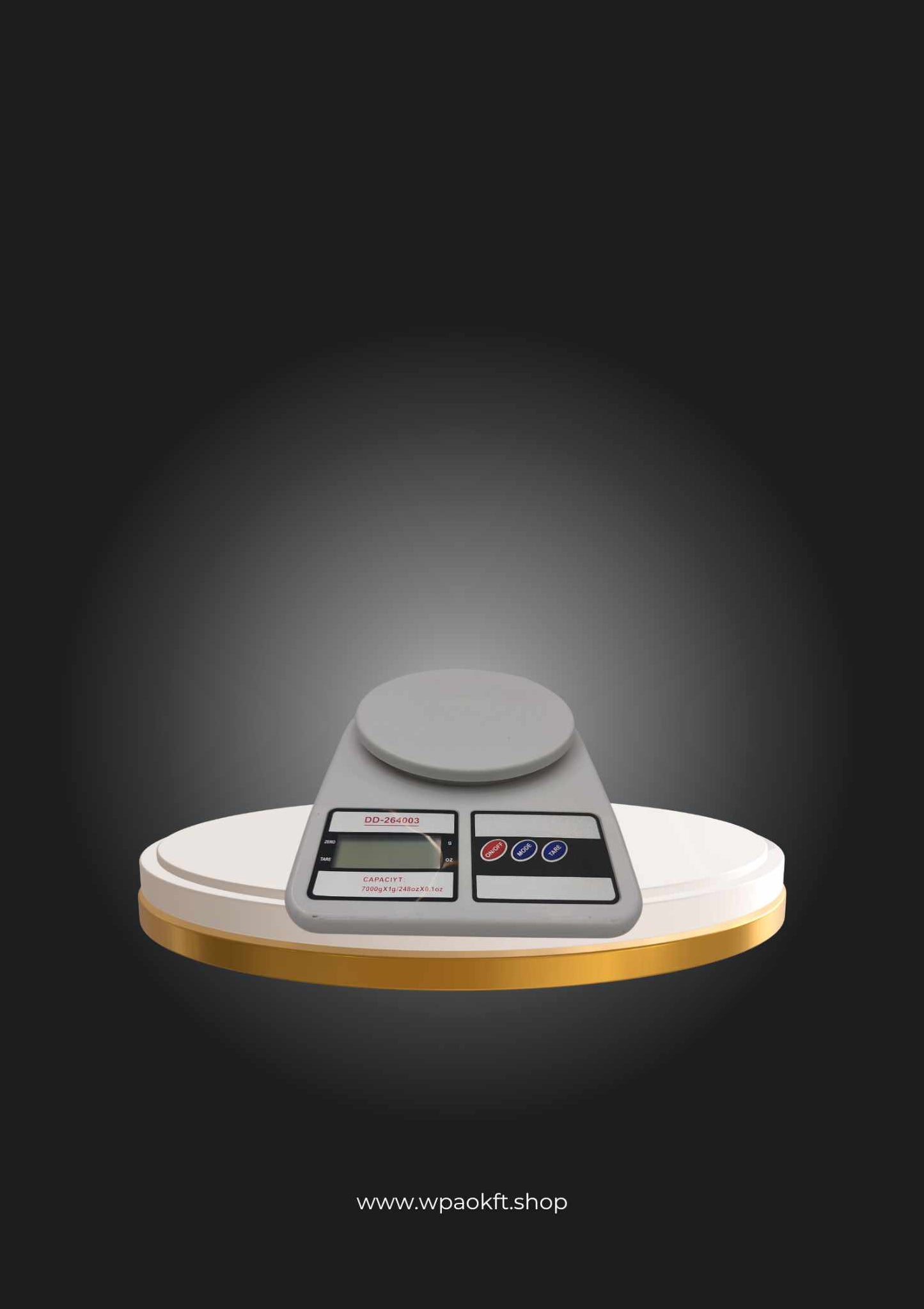 Digitális konyhai mérleg DD-265004 – Pontos mérés modern kivitelben