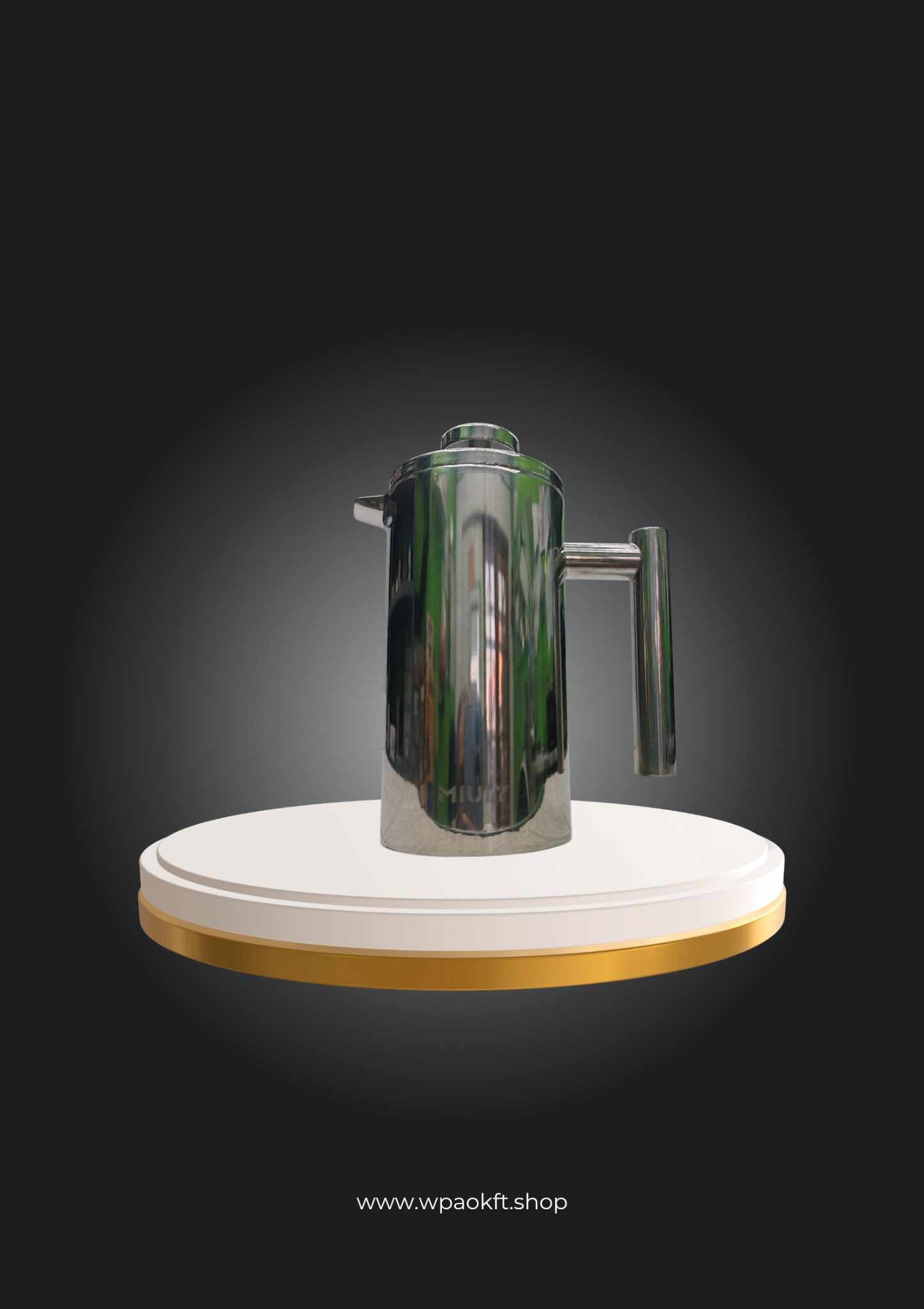 Miuly ct-0035 Francia presszó kávéfőző rozsdamentes acélból készült 350ML