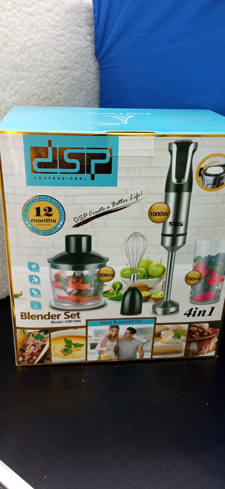 Turmixgép szett DSP KM1090 1000 W – Professzionális teljesítmény otthonra