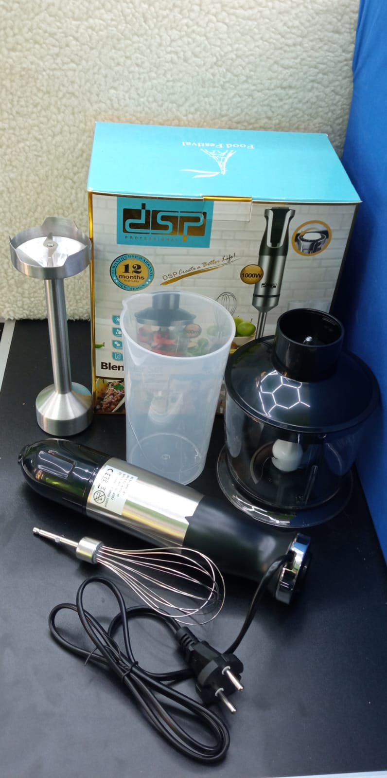 Turmixgép szett DSP KM1090 1000 W – Professzionális teljesítmény otthonra