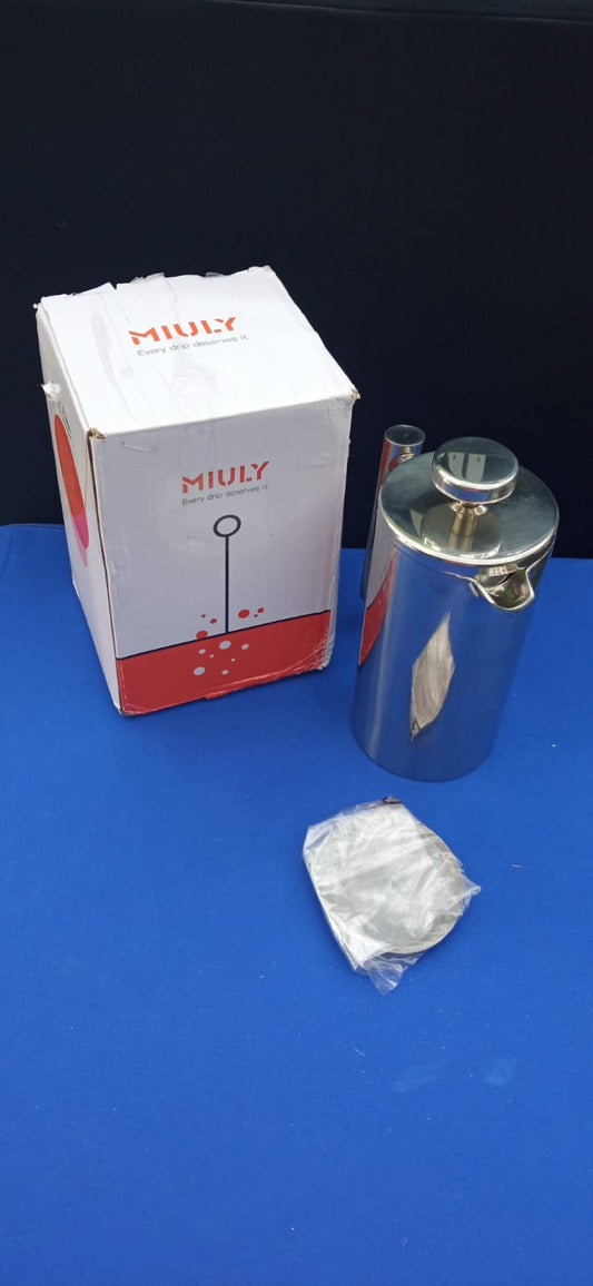 Miuly ct-0035 Francia presszó kávéfőző rozsdamentes acélból készült 350ML