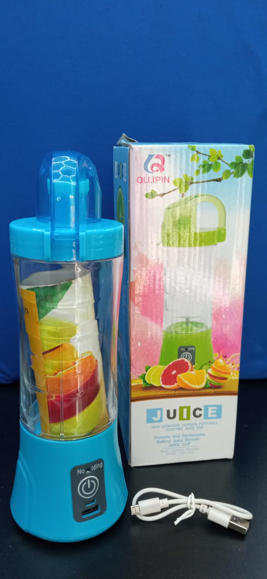 Turmixgép QLLIPIN Juice Blender QL602 380 ml – Hordozható USB-s turmix friss italokhoz