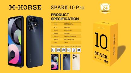 Smartphone M-HORSE SPARK 10Pro Android 13 6.6"  okostelefon