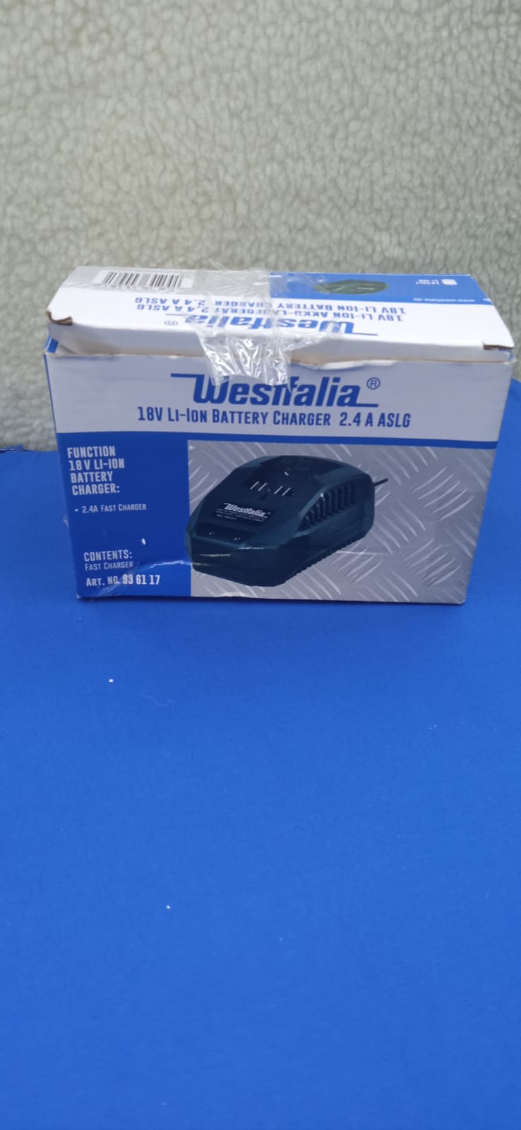 Westfalia töltő 2.4 A ALG 18 V Li - Ion töltő