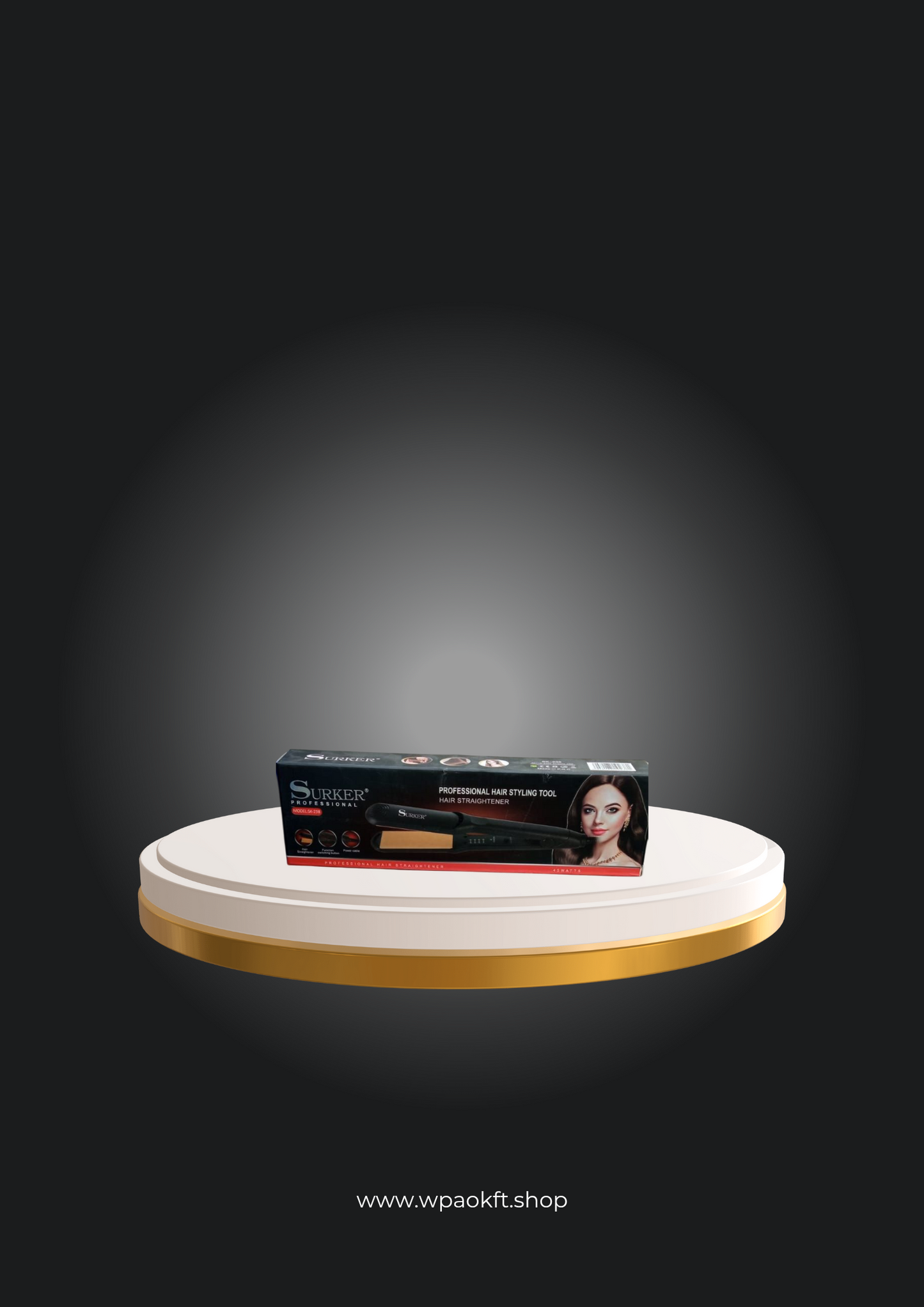 Hajsimító Surker SK-238 – Selymesen sima haj néhány mozdulattal