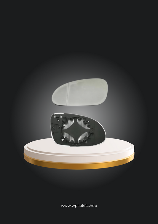 Tükörüveg JMW0363 csere VW PASSAT B6 2007-2011, csere GOLF MK5 2003-2008, külső tükör üveg aszférikus állítható megfelelő csere JETTA 5 2006-2011, tolató lencse visszapillantó üveg tükörhöz