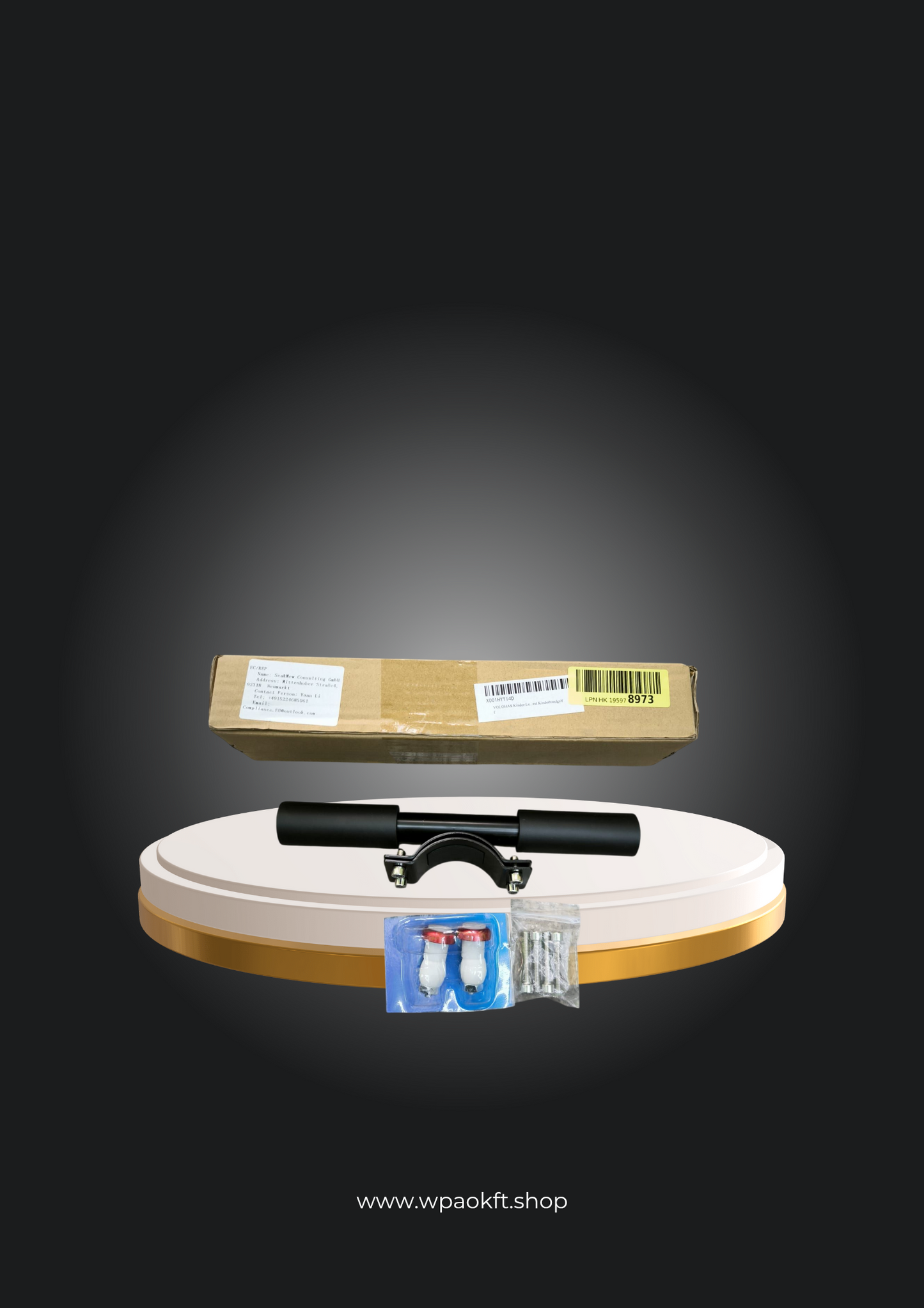 VOLOHAS Gyerek kormánymarkolat LED fénnyel Segway Ninebot Max G30-hoz Ninebot Max G30d 2 ES1 ES2 ES3 ES4 E22 E25 Elektromos robogó kormány