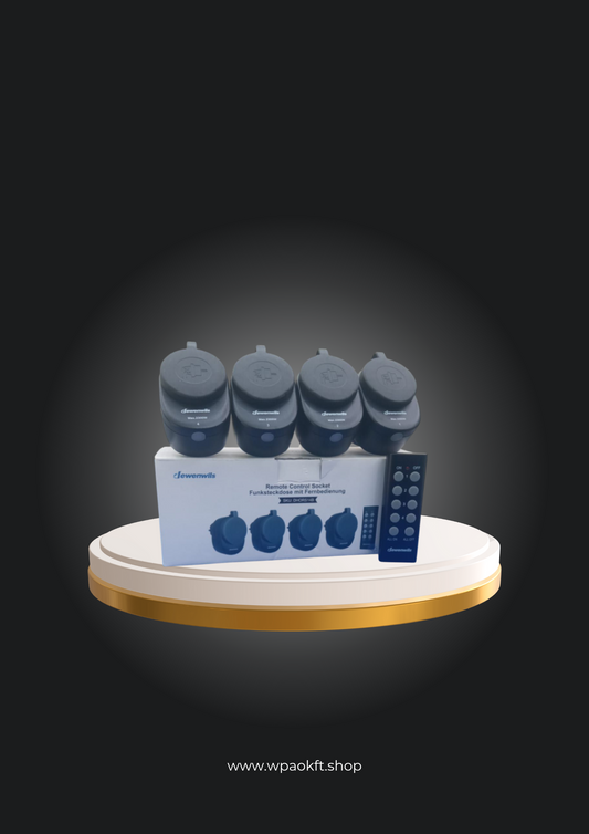 dewenwils rádióvezérlésű aljzatok távirányítóval - DHORS14B