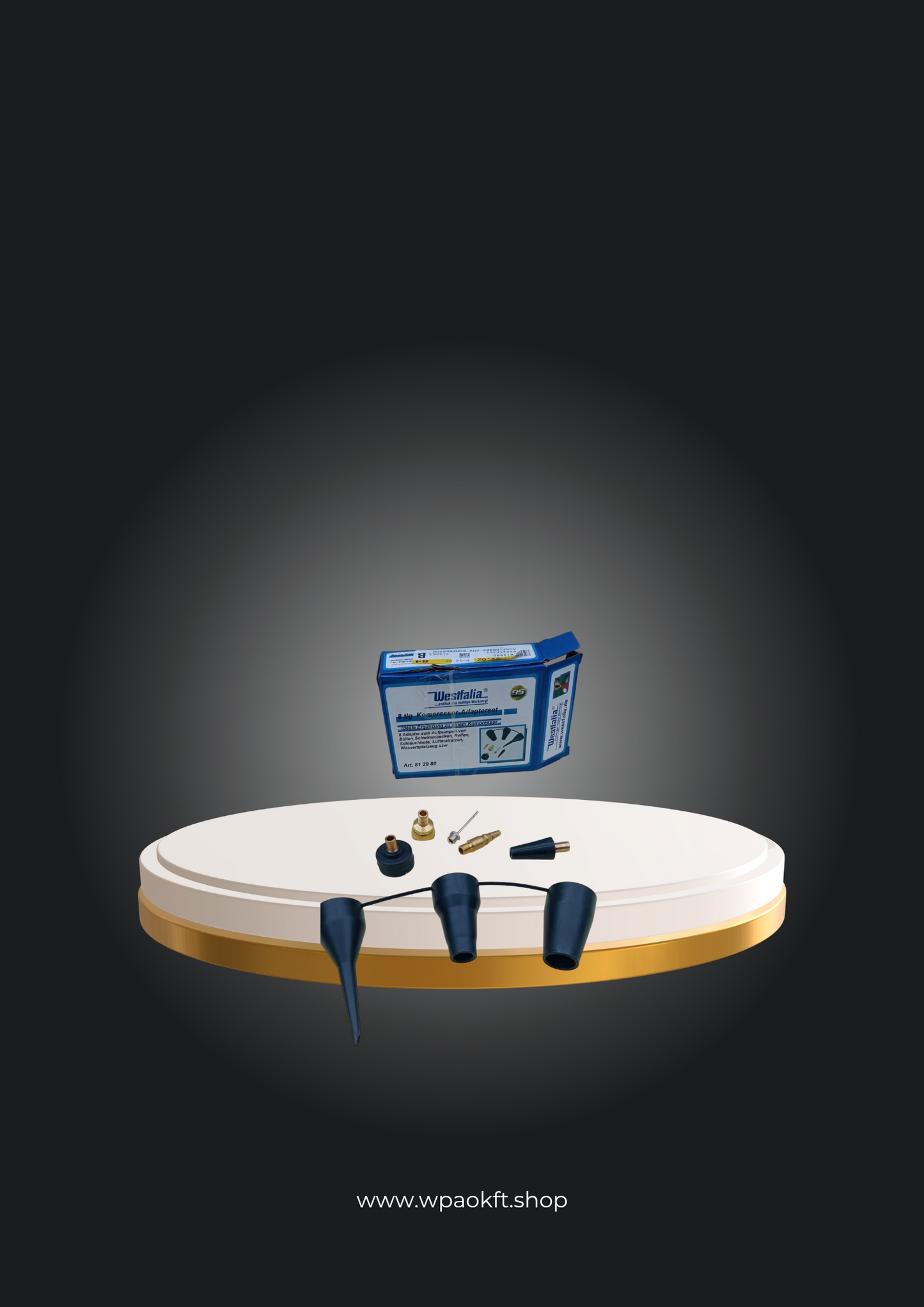 Westfalia adapterkészlet kompresszorhoz - 8 db