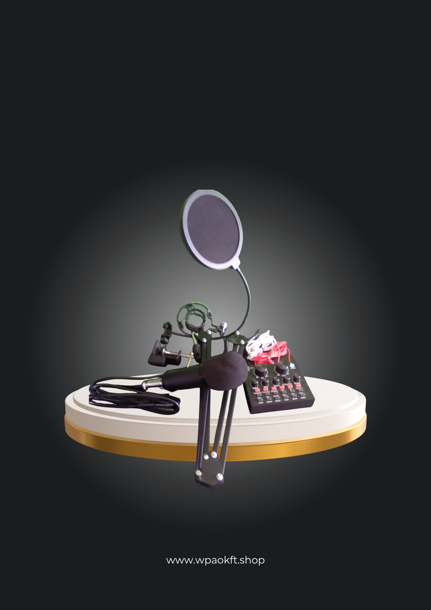 Stúdió Kondenzátor Mikrofon