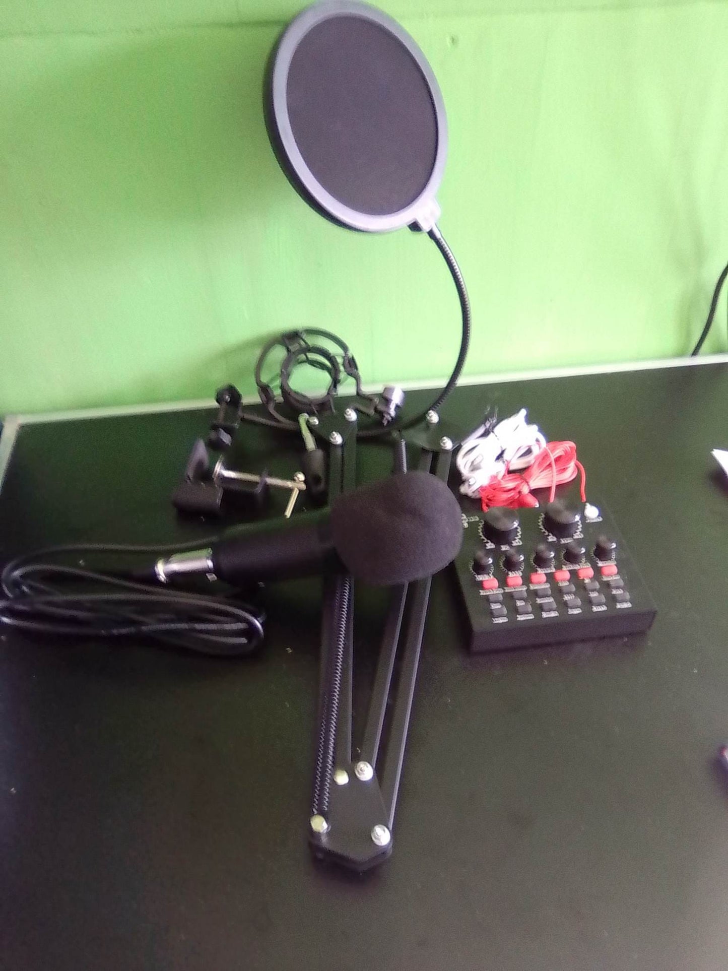 Stúdió Kondenzátor Mikrofon