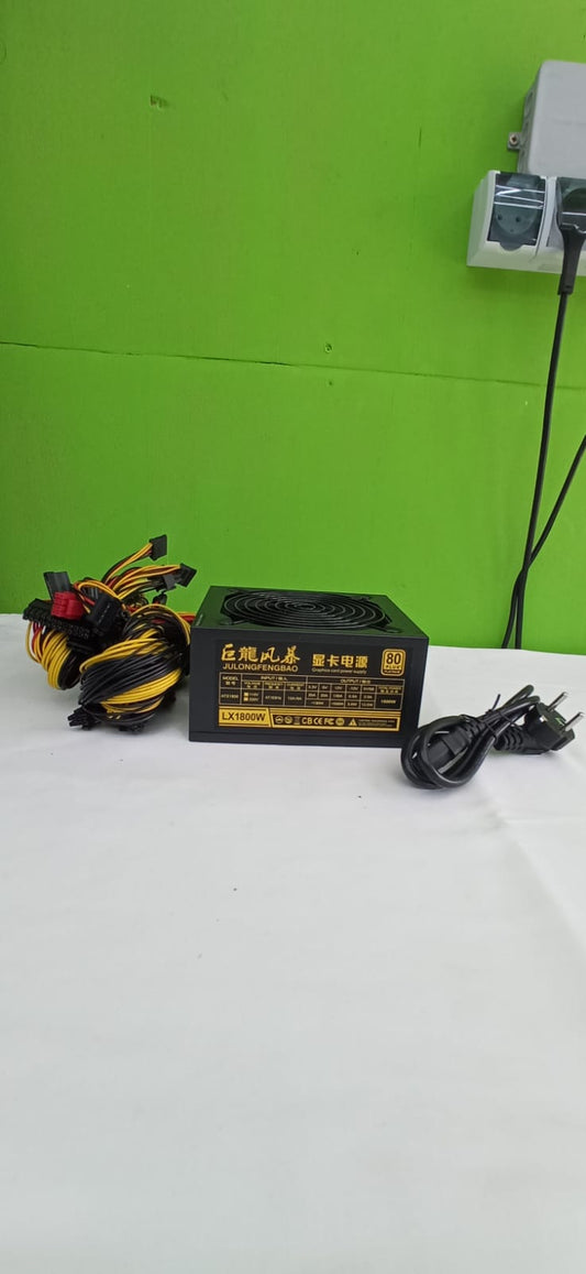 JULONGFENGBAO LX1800W bányászati tápegység